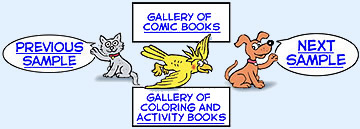 Custom Made Activity Books and Coloring Books